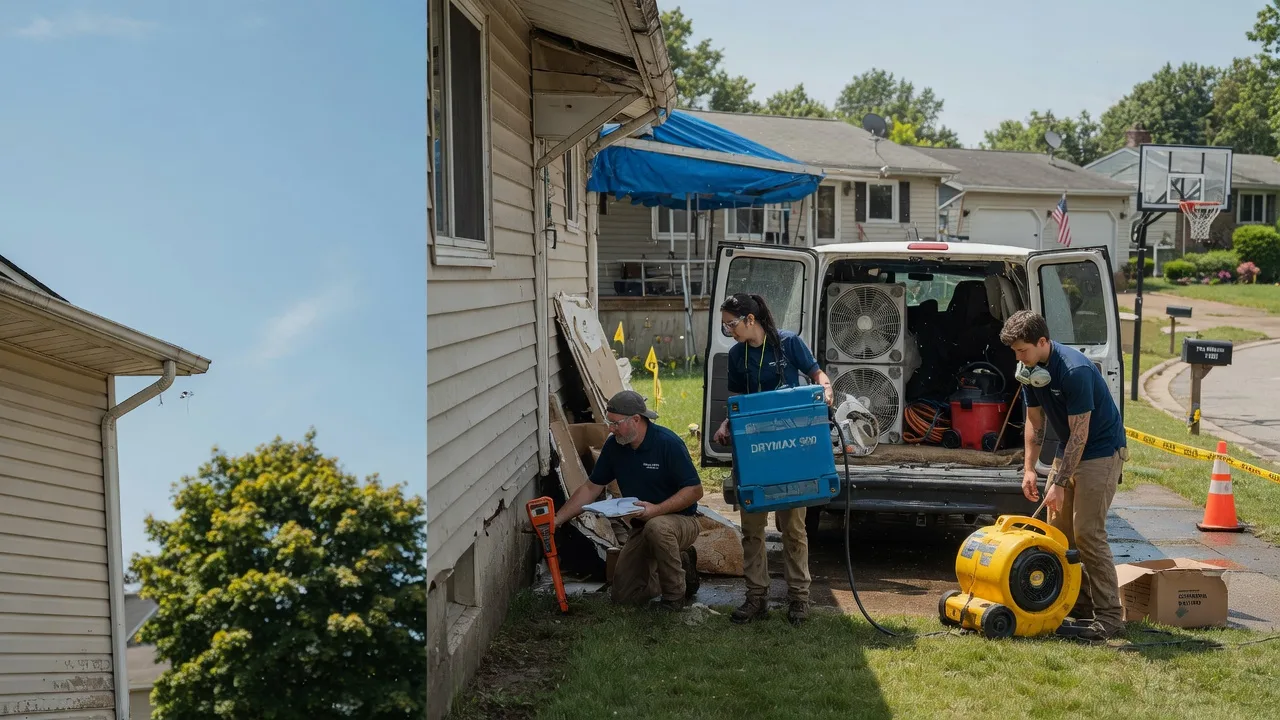 Ceiling Leak Cleanup in Waynesburg, OH near me
