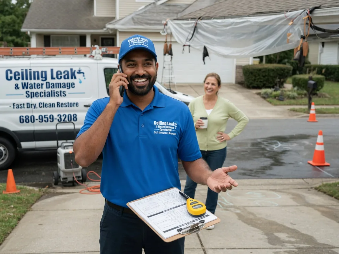 Ceiling Leak Cleanup Waynesburg, OH FAQs